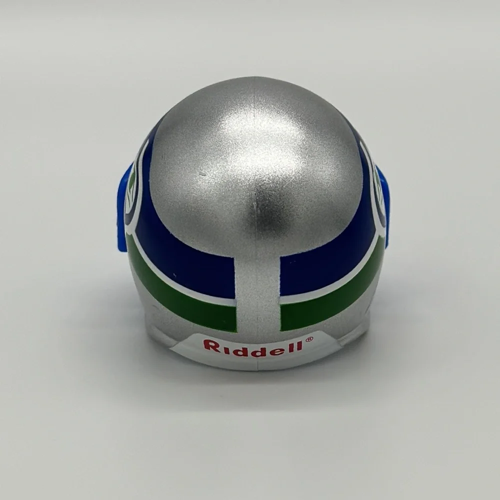 Seattle Seahawks Vintage NFL Vintage Pocket Pro Mini Riddell Football Helmet - Picture 5 of 6